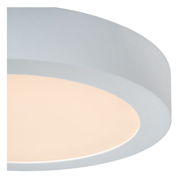 LED Deckenlampe blendarm Weiß 3000K IP44 Ø24 cm rund