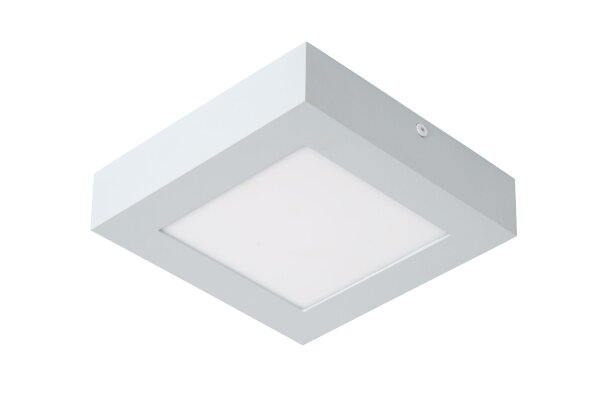 LED Deckenlampe Weiß 3000K IP44 B:16,8 cm eckig