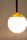 LED Pendelleuchte Schwarz Messing 2200-3300K Ø9,9 cm