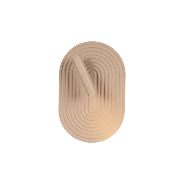 LED Wandlampe schwenkbar drehbar Holz Taupe 2700K