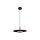 LED Pendelleuchte Holz Schwarz Taupe 2700K Ø38,7 cm