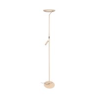 LED Stehleuchte schwenkbar Touchdimmer Taupe 2700K