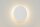 LED Wandlampe indirekt Weiß Ring 3000K B:15 cm 550 lm