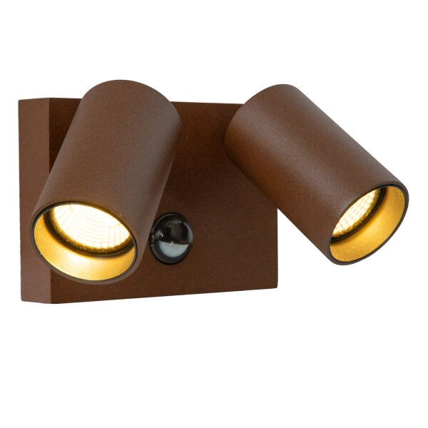 LED Wandspot Sensor schwenkbar CCT 2200-3000K IP65