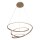 LED Hängelampe Aluminium Taupe CCT 2700-4000K B:51 cm