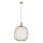 Hängelampe verstellbar Taupe GU10 Ø40 cm rund modern