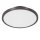 LED Deckenlampe Schwarz-Chrom CCT 2700-4000K Ø19,7 cm