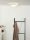 Deckenlampe blendarm Weiß E27 IP44 Ø27 cm rund