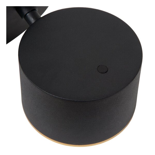 LED Deckenleuchte schwenkbar Touchdimmer Schwarz 2700K
