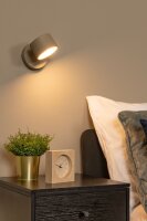 LED Deckenlampe schwenkbar Touchdimmer Taupe 2700K