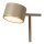 LED Tischlampe schwenkbar Touchdimmer Taupe 2700K 40 cm