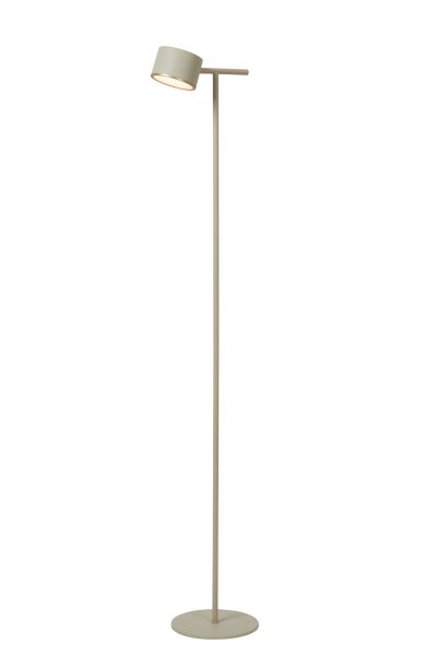 LED Stehlampe schwenkbar verstellbar Taupe 2700K 130 cm