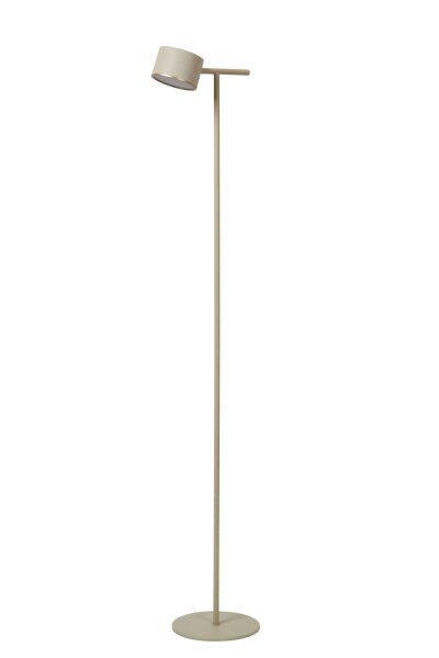LED Stehlampe schwenkbar verstellbar Taupe 2700K 130 cm