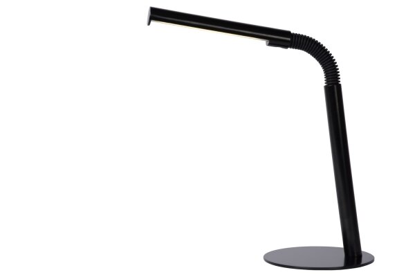 LED Tischlampe flexibel Kabelschalter Schwarz 2700K