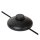 LED Stehlampe dimmbar Dreibein Glas Bernstein 2700K