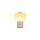 LED Tischleuchte Akku Glas Beige Weiß Pilzlampe 2700K