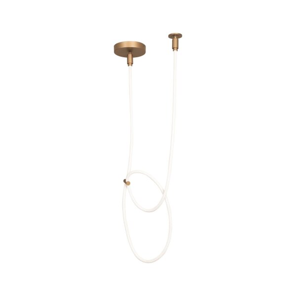 LED Deckenlampe dimmbar flexibel Champagner 2200-3300K