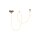 LED Deckenlampe dimmbar flexibel Champagner 2200-3300K