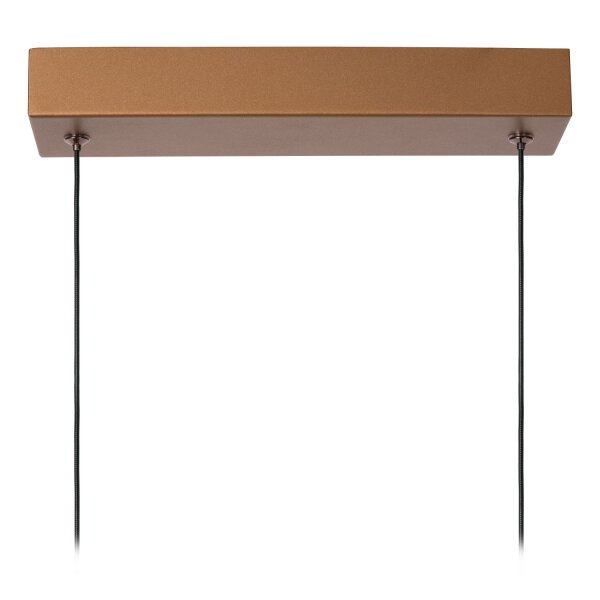 LED Pendelleuchte dimmbar Schwarz 2700-4000K L:146,3 cm