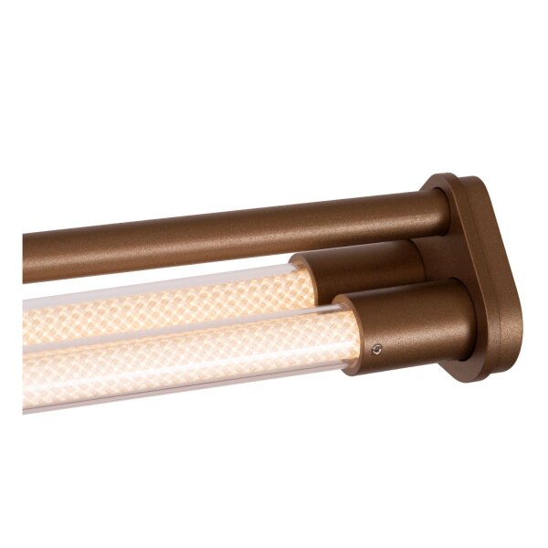 LED Pendelleuchte dimmbar Schwarz 2700-4000K L:146,3 cm