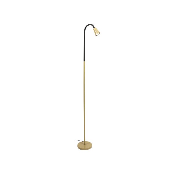 Stehlampe verstellbar flexibel Grün Schwarz GU10