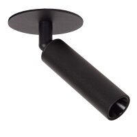 Deckenleuchte schwenkbar drehbar Schwarz G9 B:8 cm