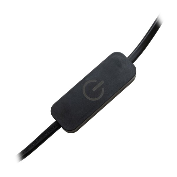 LED Tischlampe dimmbar Champagner 2700K H:60 cm 1750 lm