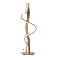 LED Tischlampe dimmbar Champagner 2700K H:60 cm 1750 lm