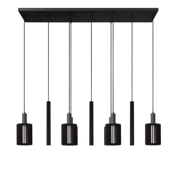 Hängelampe verstellbar Schwarz E27 GU10 L:140 cm