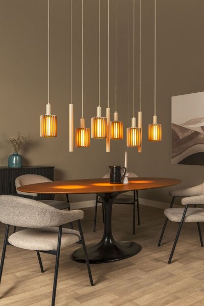 Pendelleuchte verstellbar Taupe E27 GU10 L:140 cm