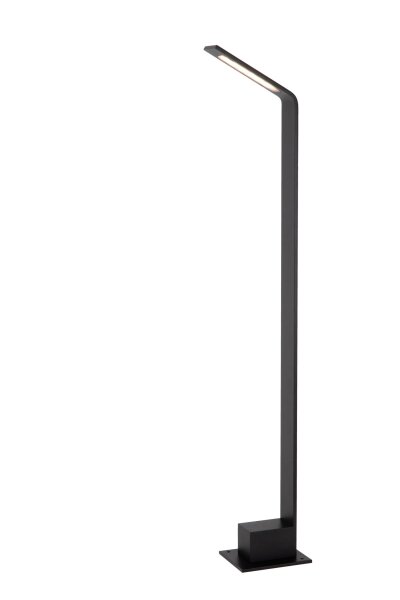 LED Wegelampe Aluminium Schwarz 3000K IP54 H:80,5 cm