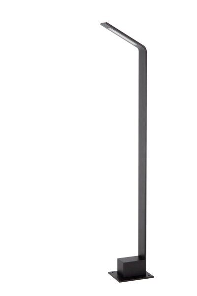 LED Wegelampe Aluminium Schwarz 3000K IP54 H:80,5 cm