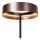 LED Tischleuchte dimmbar Kaffeebraun 2200-3000K H:44 cm