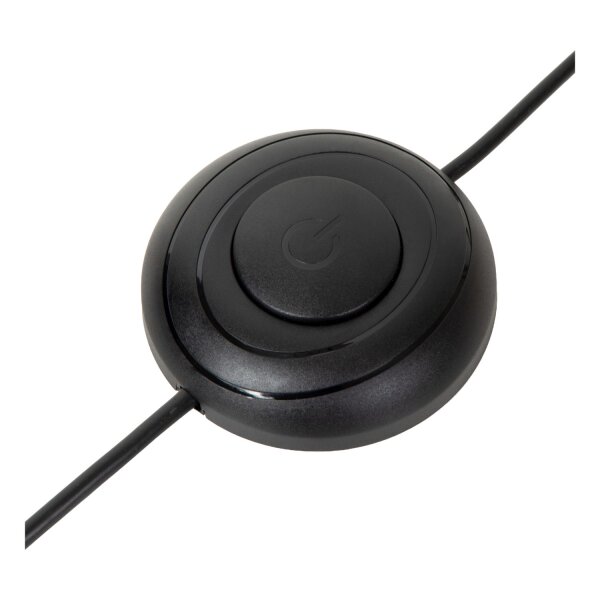 LED Stehleuchte Fußschalter Kaffeebraun 2200-3000K