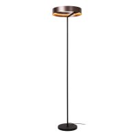 LED Stehleuchte Fußschalter Kaffeebraun 2200-3000K