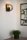 Wandlampe Metall Schwarz Drahtschirm E14 H:17 cm modern