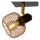 Deckenlampe verstellbar Schwarz Messing E14 L:31 cm