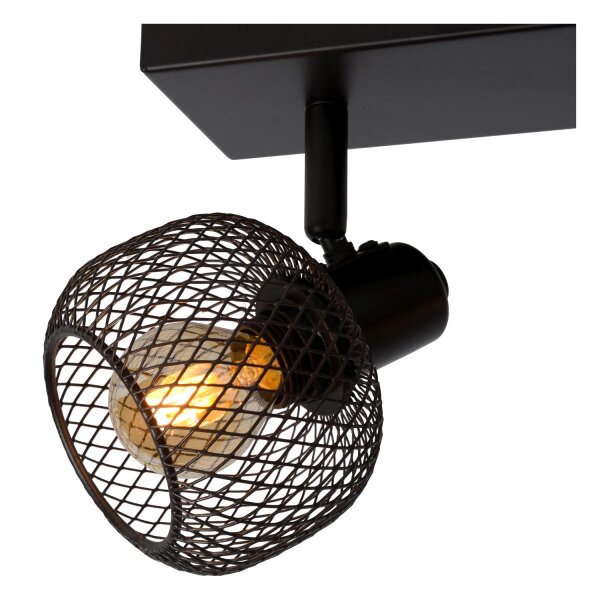 Deckenspot schwenkbar verstellbar Schwarz E14 B:14,5 cm