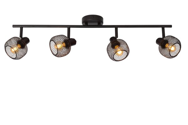 Deckenleuchte schwenkbar verstellbar Metall Schwarz E14
