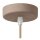 Hängelampe Kinder Taupe Jungen Mädchen E27 L:33,5 cm
