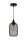 Pendelleuchte verstellbar Schwarz E27 Ø15 cm rund