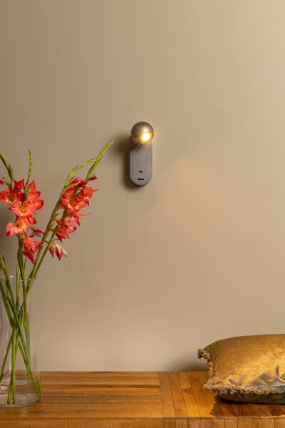 LED Wandlampe Schalter schwenkbar Grauguss 2700-4000K