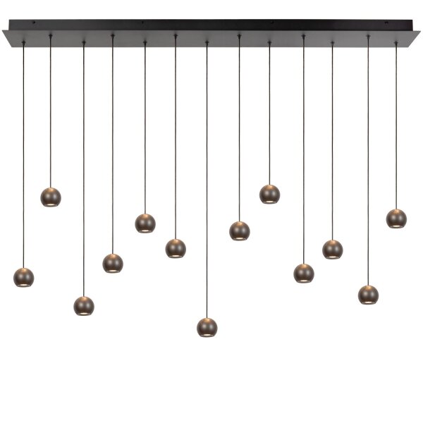 LED Pendelleuchte Fernbedienung Grauguss 2700-4000K
