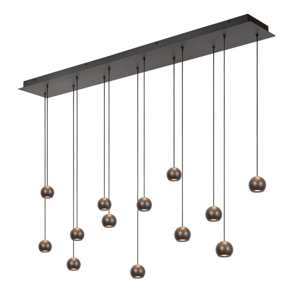 LED Pendelleuchte Fernbedienung Grauguss 2700-4000K