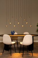 LED Pendelleuchte Fernbedienung Grauguss 2700-4000K