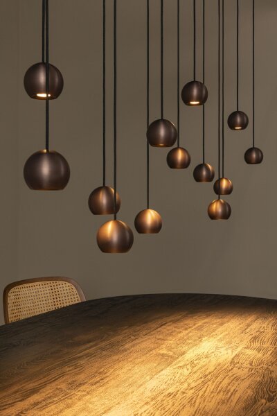 LED Pendelleuchte Fernbedienung Kaffeebraun 2700-4000K