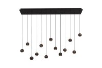 LED Pendelleuchte Fernbedienung Kaffeebraun 2700-4000K
