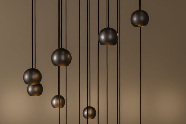 LED Hängelampe Fernbedienung Kaffeebraun 2700-4000K