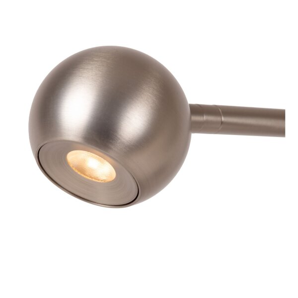 LED Tischleuchte dimmbar flexibel Grauguss 2700K