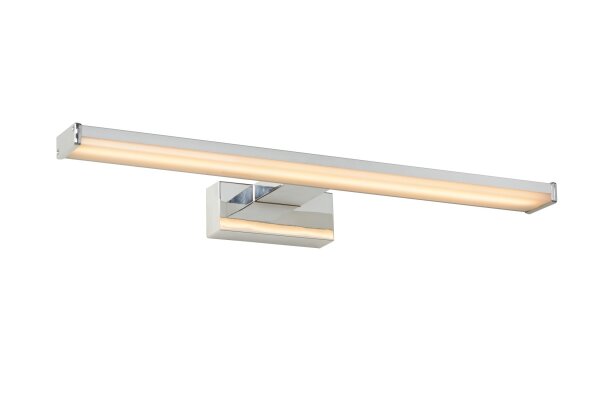 LED Spiegelleuchte Aluminium Chrom 3000K IP44 B:60 cm